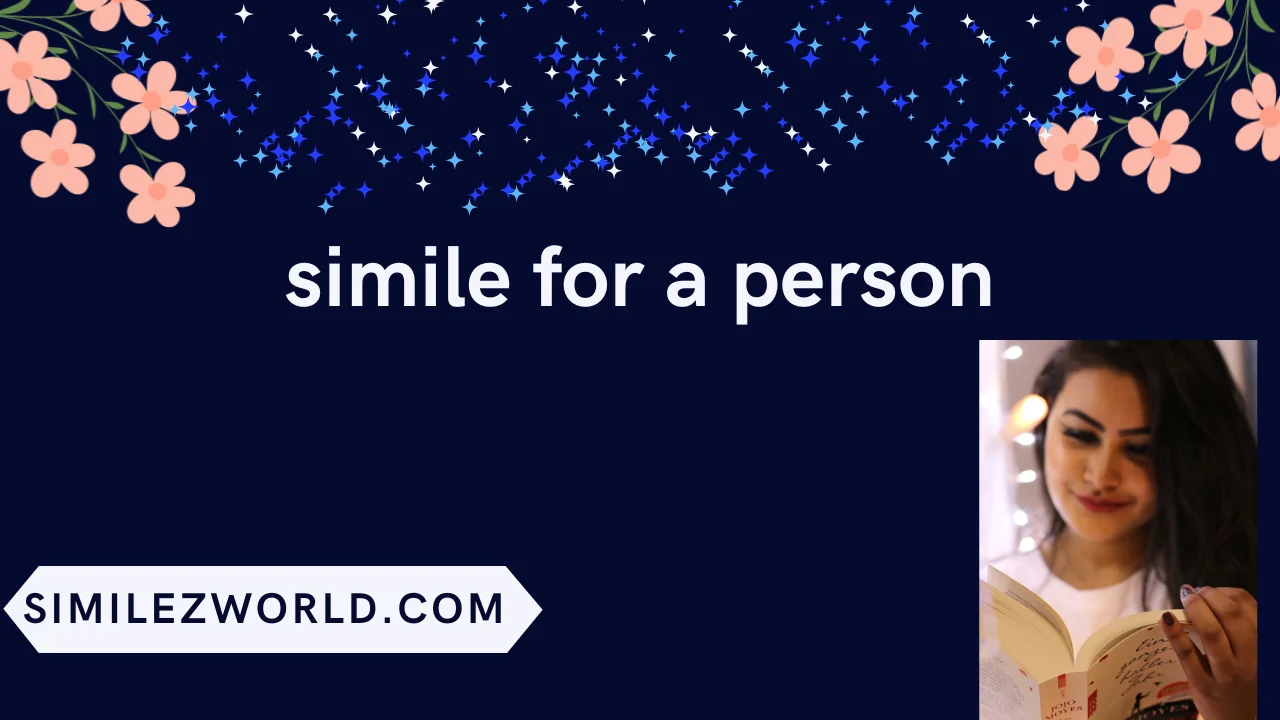 simile for a person