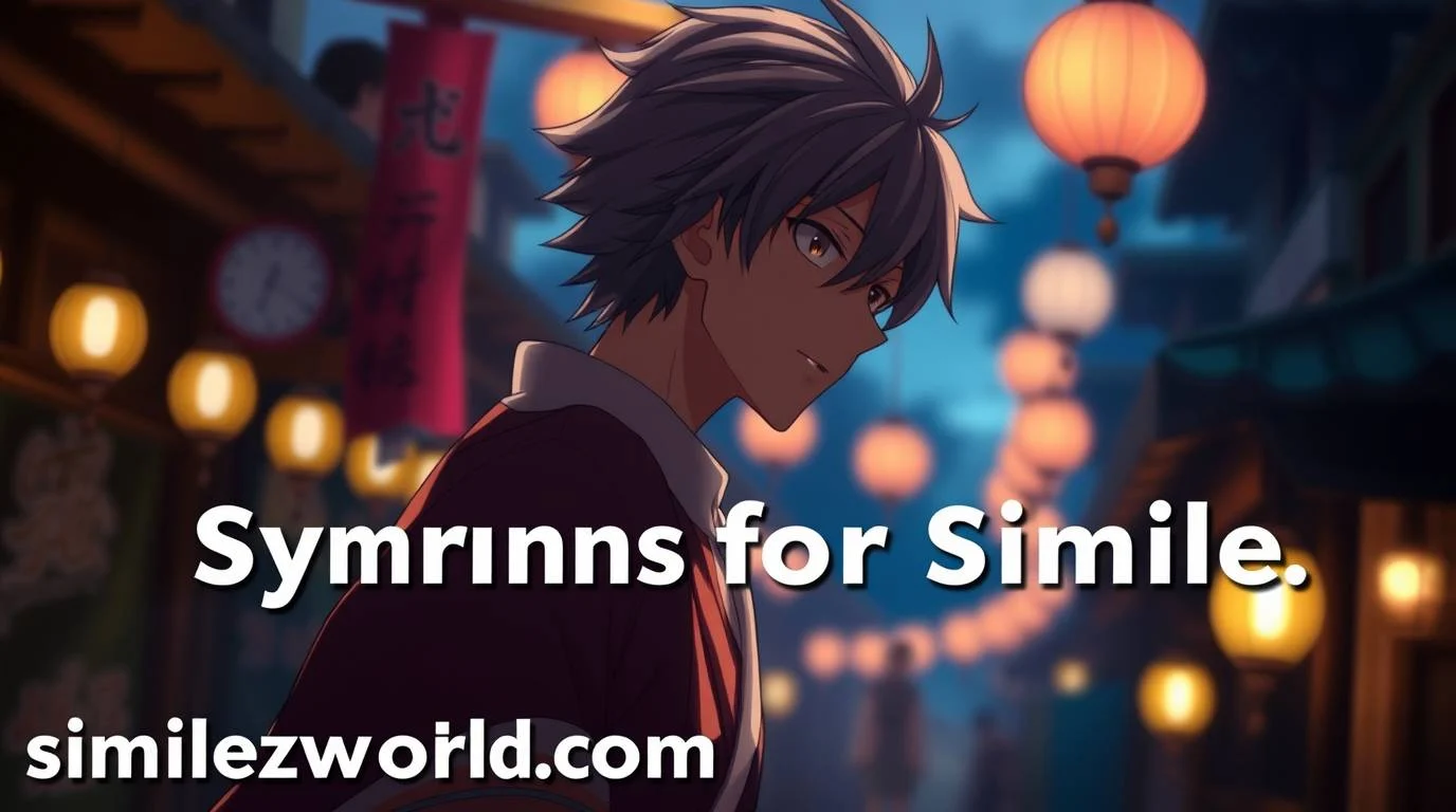 3 synonyms for simile