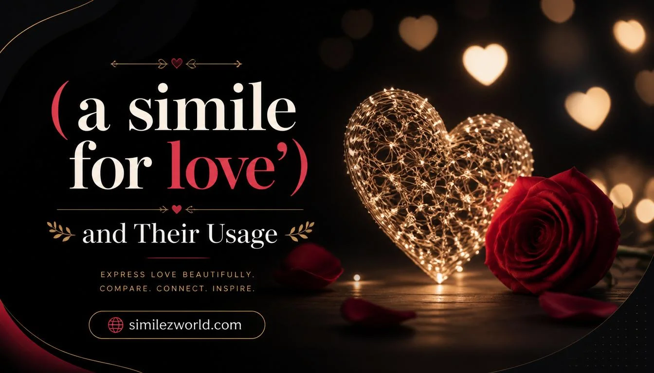 a simile for love