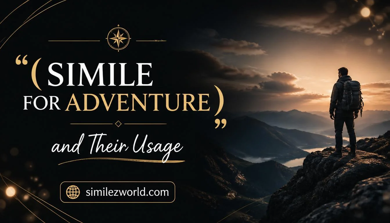 simile for adventure