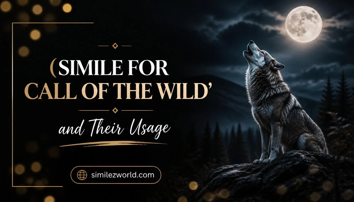 simile for call of the wild