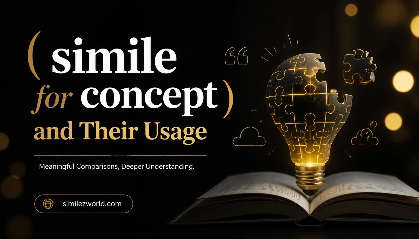 simile for concept