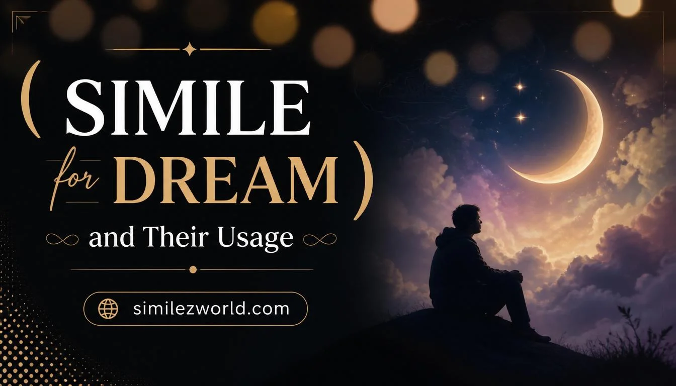 simile for dream