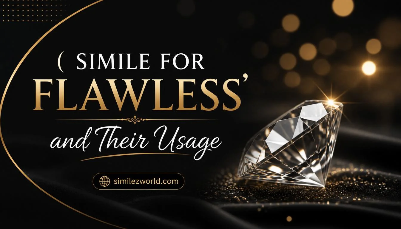 simile for flawless