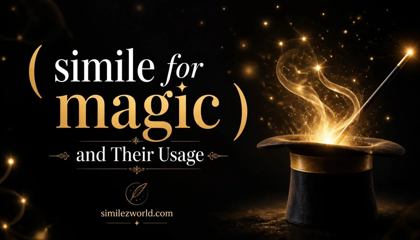 simile for magic