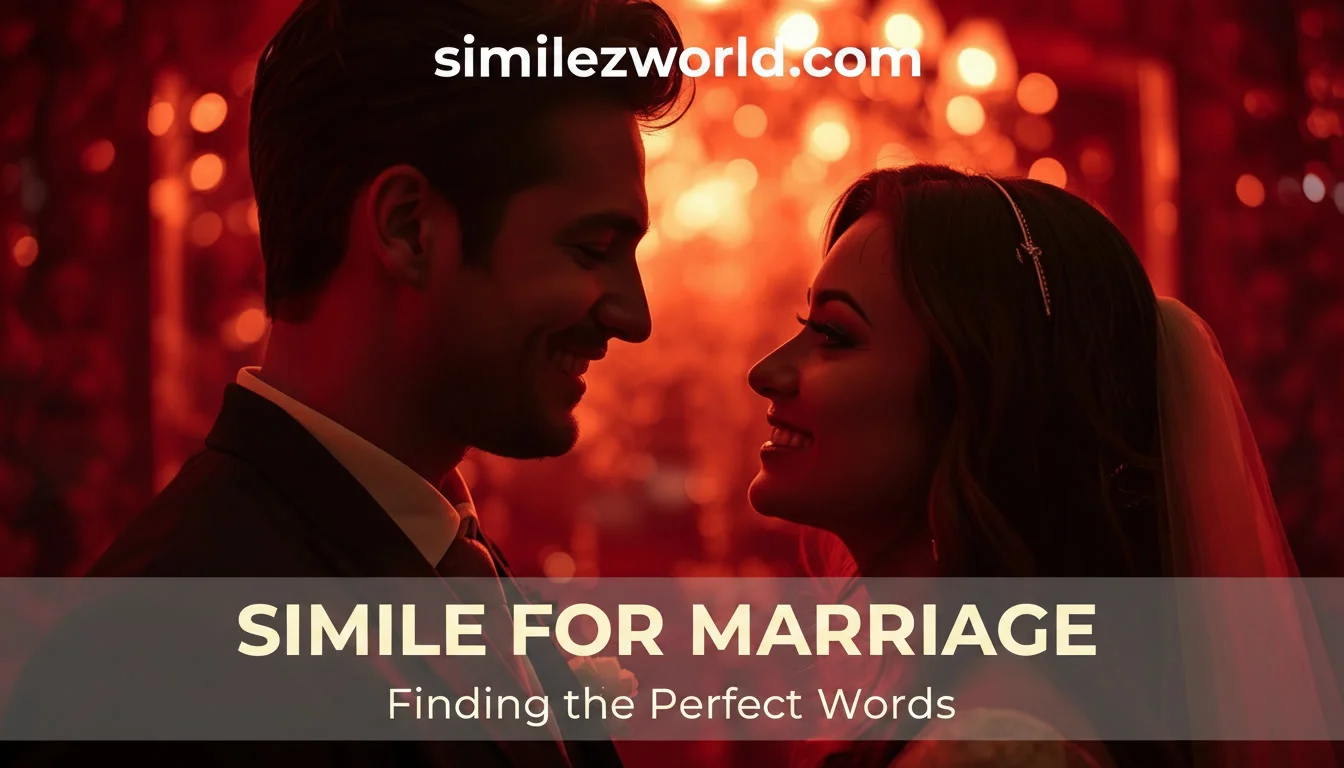 simile for marriage