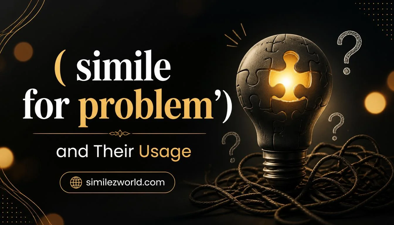 simile for problem