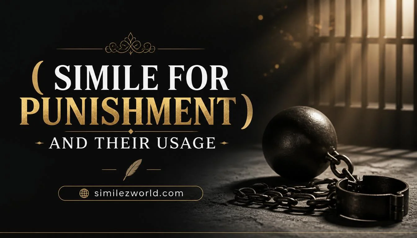 simile for punishment
