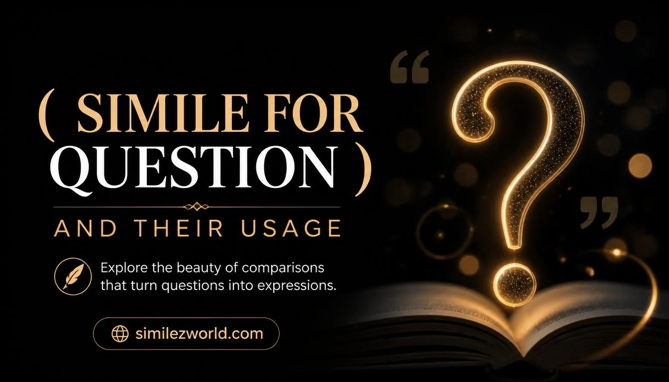 simile for question
