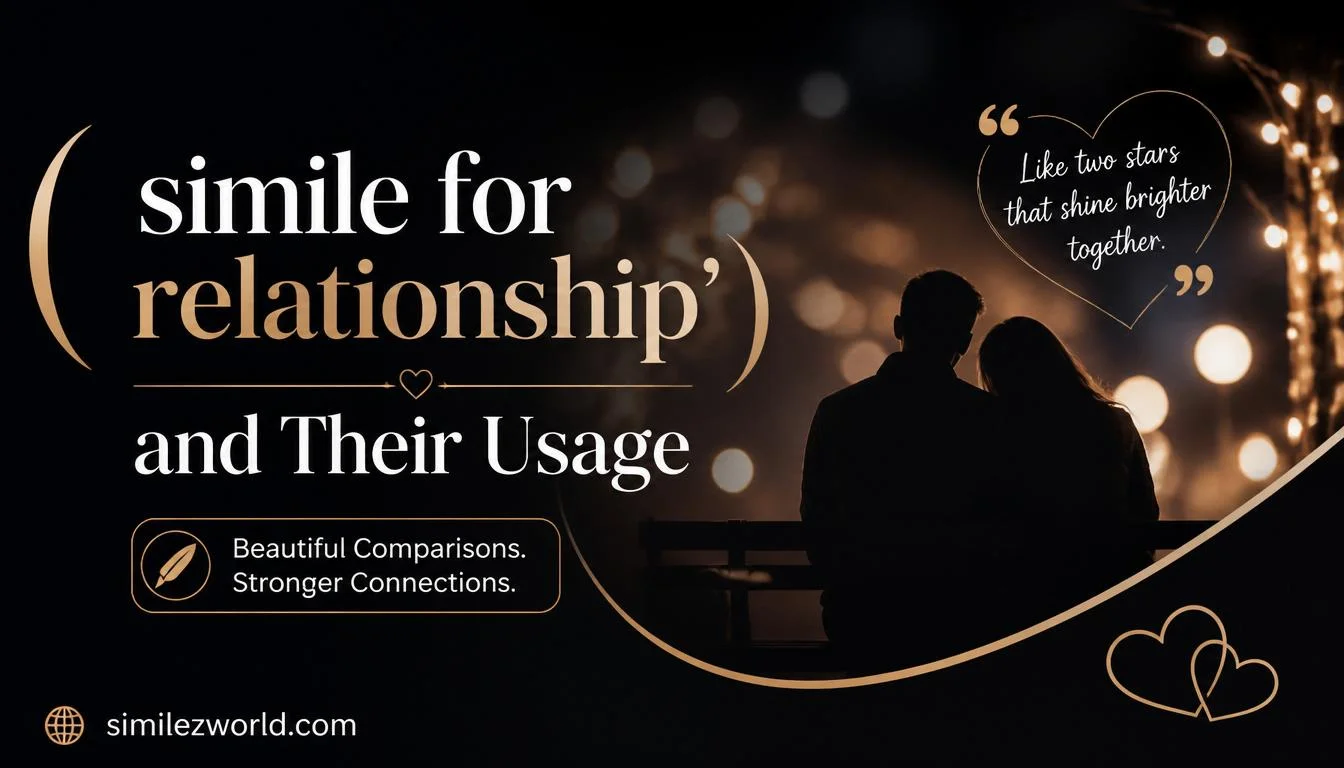 simile for relationship